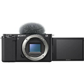 ソニー SONY レンズ交換式 VLOGCAM ZV-E10 ボディ ブラック Vlog用カメラ Cinematic Vlog シネマティック【ラッピング対応可】