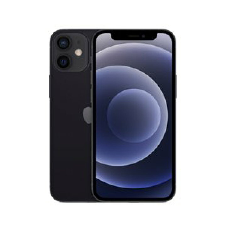 楽天市場】iPhone 12 mini 128GB SIMフリー [ブラック] Apple アップル  