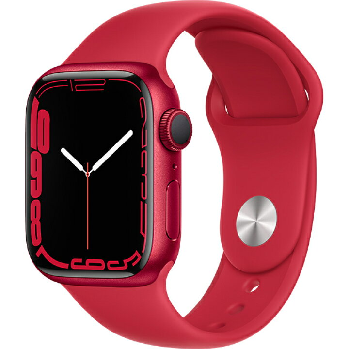 楽天市場】Apple Watch Series 7（GPSモデル）41mm REDアルミニウム 