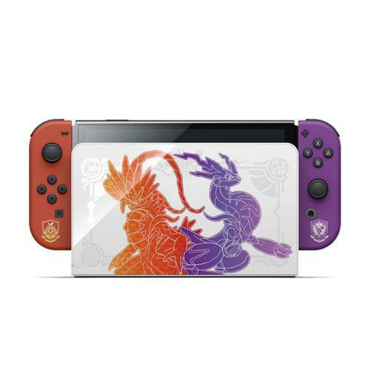 楽天市場】Nintendo Switch(有機ELモデル) スカーレット・バイオレット  