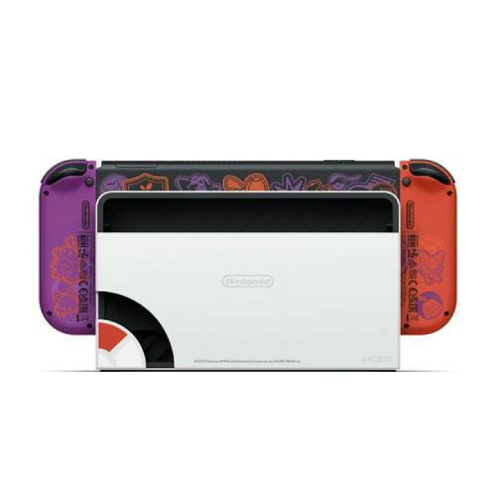 楽天市場】Nintendo Switch(有機ELモデル) スカーレット・バイオレット 