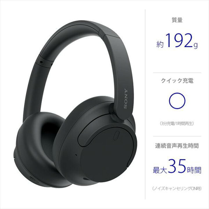 楽天市場】SONY ワイヤレスノイズキャンセリングステレオヘッドセット 