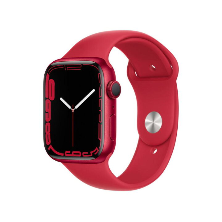 楽天市場】Apple Watch Series 7（GPSモデル）45mm REDアルミニウム 