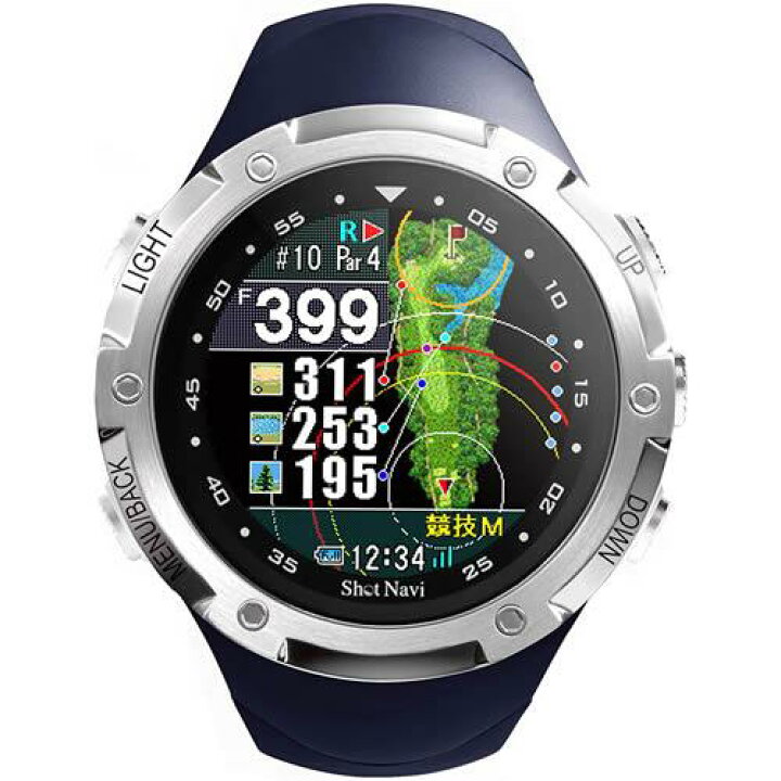 楽天市場】Shot Navi ショットナビ 腕時計 GPS 距離計 計測器 ゴルフ 