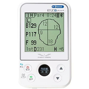 EAGLE VISION ez plus4 �C�[�O���r�W���� �C�[�W�[�v���X4 GPS�S���t�i�r �����v���� EV-235 [�z���C�g]�y���b�s���O�Ή��z