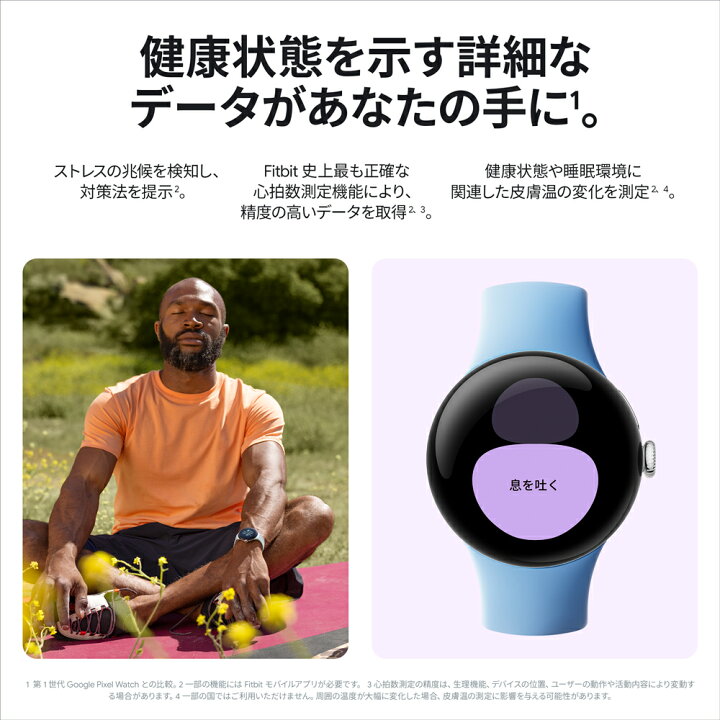 楽天市場】Google Pixel Watch 2 Wi-Fiモデル GA05032-GB [Polished 