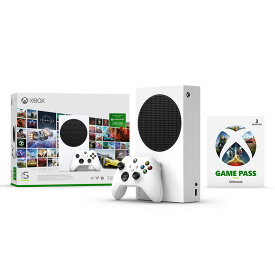 マイクロソフト Microsoft Xbox Series S XBOX SERIES S (512GB) スターターバンドル Xbox Game Pass Ultimate 3ヶ月利用権 同梱版 【18歳以上のみ対象】 RLOGI【ラッピング対応可】