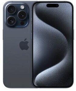 Apple iPhone 15 Pro 128GB �u���[�`�^�j�E�� MTUA3J/A SIM�t���[ �X�}�[�g�t�H�� �A�b�v�� KW R-LOGI
