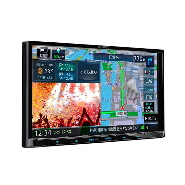 楽天市場】KENWOOD ケンウッド カーナビ 彩速ナビ MDV-S710 AV一体型 