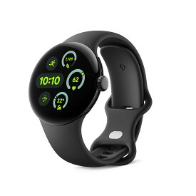 Google Pixel Watch 3 Wi-Fiモデル 41mm GA05757-US [Matte Black アルミケース/Obsidian アクティブ バンド][ラッピング可] R-LOGI