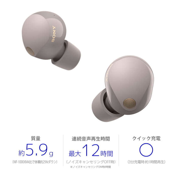 楽天市場】ソニー SONY ワイヤレスノイズキャンセリングイヤホン 