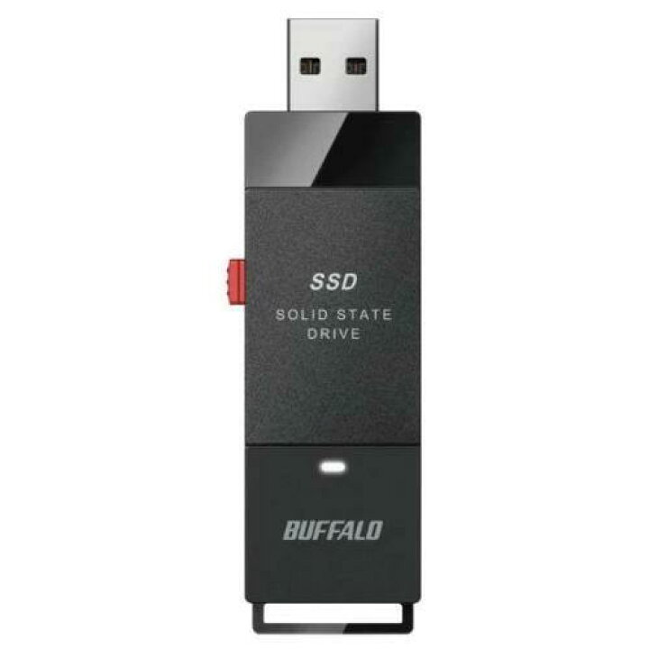 楽天市場】BUFFALO バッファロー 外付けスティック型SSD 1TB PC・TV両 