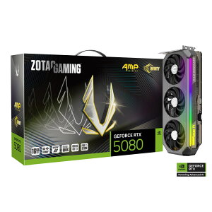 ZOTAC GAMING GeForce RTX 5080 AMP Extreme INFINITY [OtBbN{[h] ZT-B50800B-10P[bsO] R-LOGI