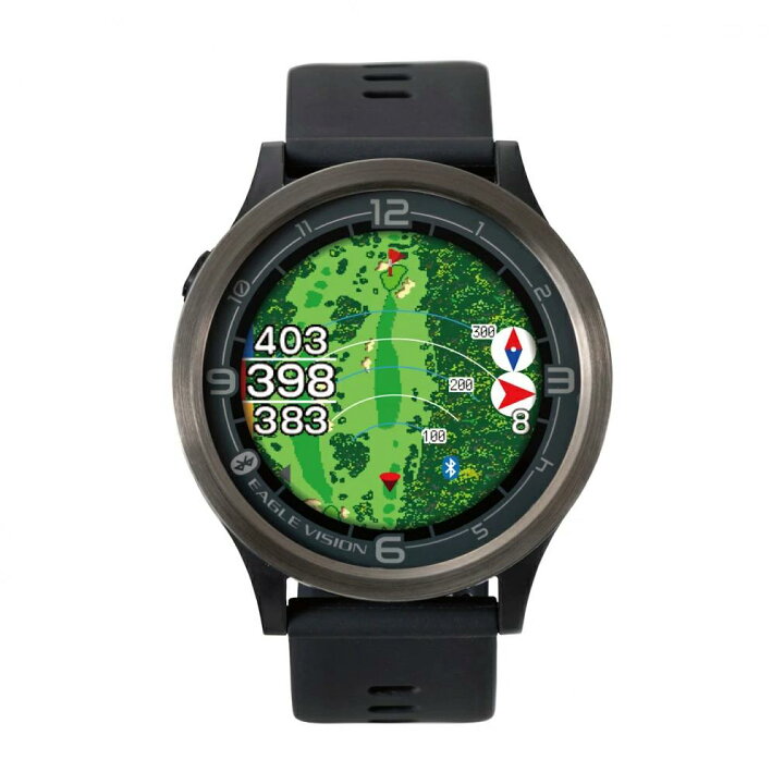 楽天市場】EAGLE VISION ACE PRO 腕時計型ゴルフナビEV-337BK [黒 