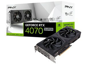 PNY GeForce RTX 4070 SUPER 12GB VERTO OC fAt@ VCG4070S12DFXPB1-O [PCIExp 12GB][bsO] R-LOGI