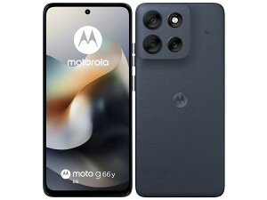 MOTOROLA moto g66y 5G A501MO ���C���o�C�� �X�}�[�g�t�H�� [�u���b�N�I�C�X�^�[][���b�s���O��]