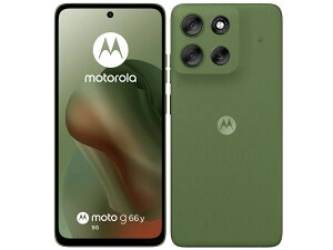 Motorola g66y 5G A501MO ���C���o�C�� �X�}�[�g�t�H�� [PANTONE Dill][���b�s���O��]