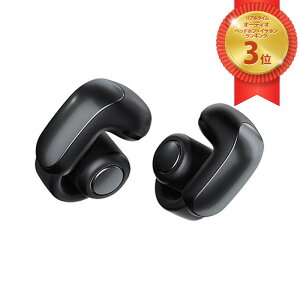 BOSE �{�[�Y �t�����C�����X�C���z�� Ultra Open Earbuds [�u���b�N] ���C�����X(���E����) Bluetooth�Ή�[���b�s���O��] R-LOGI