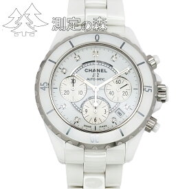 シャネル CHANEL J12 オートマティック クロノグラフ 9Pダイヤ H2009 メンズ腕時計 中古 KW