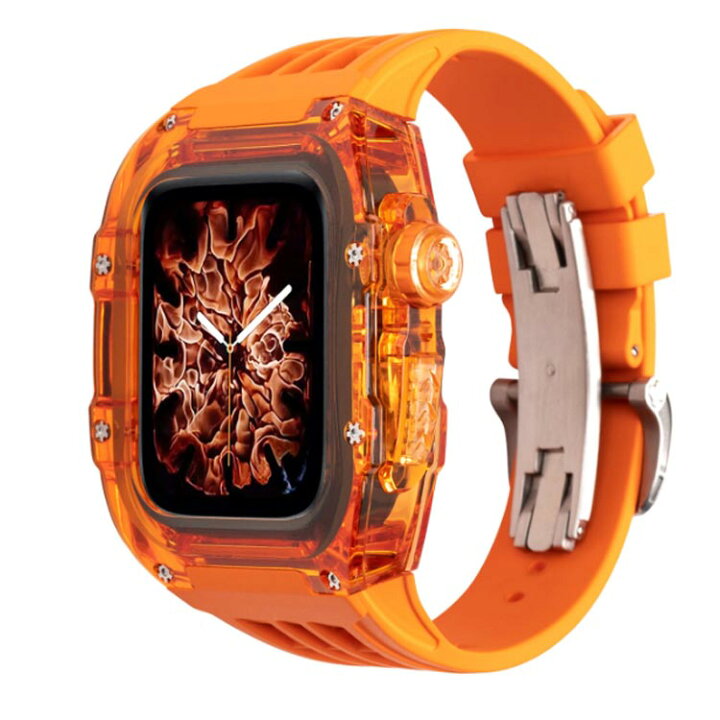 楽天市場】アップルウォッチ バンド ケース カバー 2点セット シリコン  