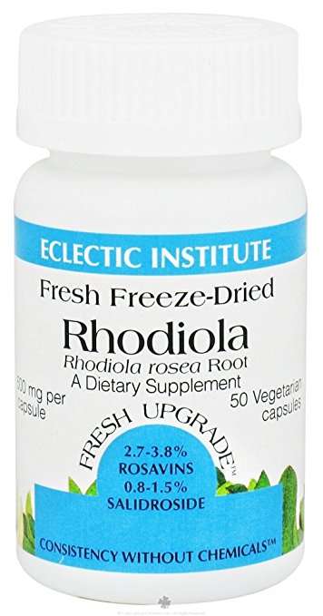ロディオラロゼア 天然オーガニックハーブ ロディオラ（Rhodiola Rosea ）４５cap 風邪・ストレスに
