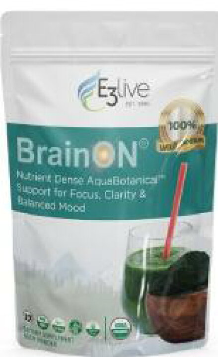 楽天市場】E3Live(Brain on）ブレインオン パウダー60g ブルーグリン 