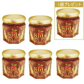 SIDR（なつめ）生蜂蜜　美肌・美容に　非加熱はちみつ　シドルハニー5個（+1個プレゼント！）