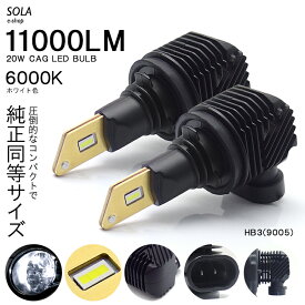 80系 前期 エスクァイア ハイブリッド含む LED ハイビーム HB3/9005 20W 11000ルーメン 5500lm×2 カスタマイズオートグレード CSP デュアル発光 6000K/ホワイト