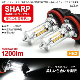 20系 前期/後期 アルファード LED ハイビーム HB3 80W SHARP/シャープ製LEDチップ搭載 遮光シェード/サイド発光 ハロゲンスタイル 5500K/ホワイト
