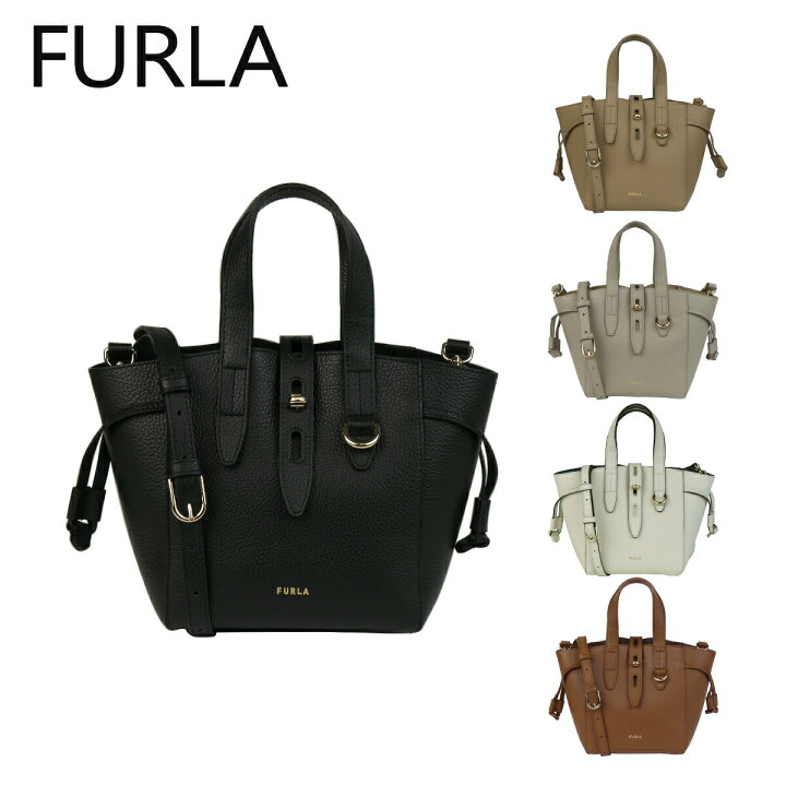 ☆《極美品》FURLA フルラ ネット ミニ 2way ショルダーバッグ 極美品