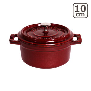 XgEu  STAUB sR RRbg Eh 10cm OifBbh }WJV[Y z[[ ~j COCOTTE ROUND MtgÊ