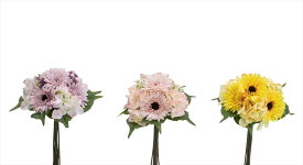 ビダヤコム ガーベラミックスブーケ ラベンダー V23113-11 4580120822851 造花 アーティフィシャルフラワー 花材