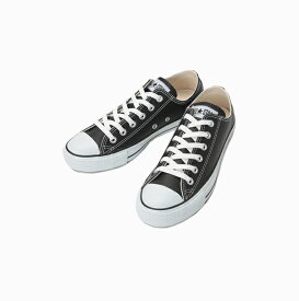 【数量限定】【CONVERSE】LEA ALL STAR OX 1B906 BLACK LEA オールスター OX ブラック コンバース レザー オールスター ローカット 定番モデル コアカラー メンズ レディース スニーカー (JPN) 日本正規品