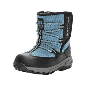 【処分価格】【moonstar】MF WC058 BLUE/GRAY ブルー/グレイ マウンテンフィールド ムーンスター 子供靴 キッズ ウィンター ブーツ 防水 スノーブーツ