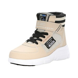【SALE】【moonstar】NM WPJ017 BEIGE ベージュ ムーンスター ニーモ Ni-mo 子供靴 ジュニア スニーカー ウィンター 抗菌防臭 女の子 #足元キラかわメイク 防水