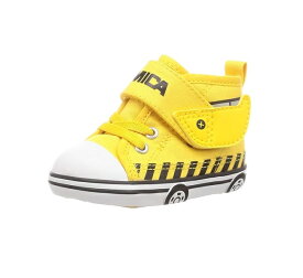 【SALE】【CONVERSE】BABY ALL STAR N TOMICA MT V-1 7CL779 WHEEL LOADER ホイールローダー コンバース ベビー オールスター N トミカ MT V-1 ミッドカットモデル 子供靴 赤ちゃん ファーストシューズ 黄色