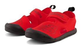 【NEW BALANCE】YOCRSR AB RED CRSR v1 Sandal 赤色 ニューバランス サンダル キッズ 子供靴 サマーシューズ 水陸両用 アクアシューズ アウトドア 水遊び プール 海 川
