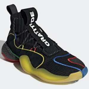 ySALEzyadidaszG27805 CRAZY BYW LVL X PW CBLACK/GREEN/SUPCOL(G27805) AfB_X YEfB[X@V[Yi23cm-29cm)