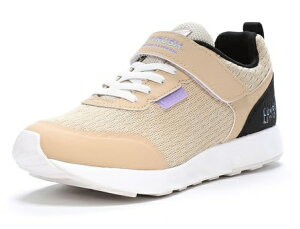 【moonstar】LUVRUSH LV 1190WS BEIGE ムーンスター ラブラッシュ ベージュ 子供靴 キッズ スニーカー スーパースター 抗菌防臭 軽量 運動会 女の子 ローカット マジックテープ シューズ ホワイトソー