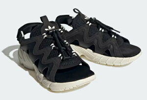 【adidas】HP9569 adidas Astir Sandals W BLACK アディダス アスター サンダル ブラック レディース 大人靴 黒