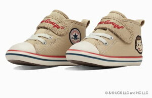 yCONVERSEz7SE227 BABY ALL STAR N WP V-1 / OSARUNOGEORGE BEIGE Ro[X xr[ I[X^[ ̃W[W x[W xr[ V[Y LbY Xj[J[ t@[XgV[Y qC