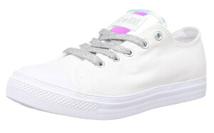 �ySALE�z�yCONVERSE�zCHILD ALL STAR HOLOGRAMPOINT SLIP OX WHITE �R���o�[�X �`���C���h �I�[���X�^�[ �z���O�����|�C���g �X���b�v �z���C�g 2way �R�Ȃ� �q���C �X�j�[�J�[ �L�b�Y�V���[�Y