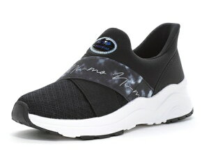 �ymoonstar�zNM J134 BLACK SLIP-ON ���[���X�^�[ �u���b�N �j�[�� Ni-mo �q���C �L�b�Y �W���j�A �X�j�[�J�[ �X���b�|�� �y�� �R�ۖh�L ���̎q�������L�����탁�C�N