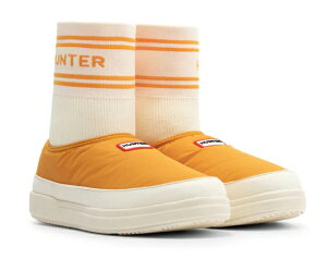 �ySALE�z�yHUNTER�zUFS7113REN-ROW IN/OUT KNITTED SOCK SLIPPER RICHOCHRE/SHADEDWHITE �n���^�[ �C��/�A�E�g �n���^�[ �j�b�e�b�h �\�b�N �X���b�p ���b�`�I�[�J�[ / �V�F�C�f�b�h�z���C�g �I�����W �X���b�|�� ��