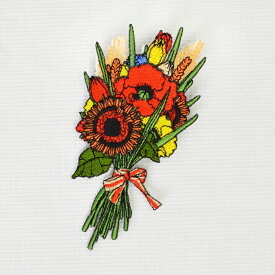 中原淳一 刺繍ブローチ・花束