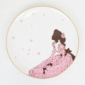 《中原淳一×Harappa》CAKE PLATE・ピンク [ケーキプレート ケーキ皿]