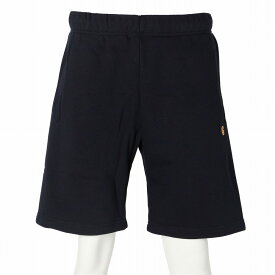 カーハート ハーフパンツ I026389 1C90 CHASE SWEAT SHORTS チェイス スウェット ロゴマーク メンズ ダークネイビー Carhartt