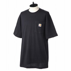 カーハート Tシャツ ブランド K87 ブラック メンズ Carhartt