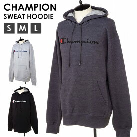 チャンピオン プルオーバーフーディー 【3色】 パワーブレンド グラフィック POWERBLEND GRAPHIC HOODIE パーカー ロゴ 部活 アウトドア カジュアル 普段着 GF89H Y06794 メンズ ブラック グレー CHAMPION