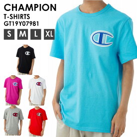 チャンピオン Tシャツ ブランド 【6色】 半袖 HERITAGE SHORT SLEEVE TEE ヘリテージ ショートスリーブ ロゴ シンプル カジュアル GT19Y07981 メンズ ブラック ブルー グレー ホワイト CHAMPION